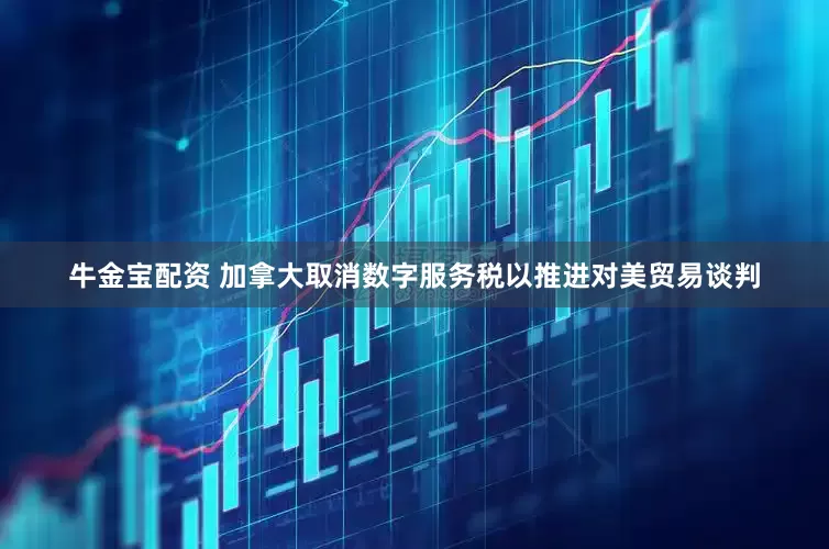 牛金宝配资 加拿大取消数字服务税以推进对美贸易谈判